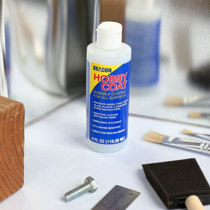Barniz Protector Beacon Hobby Coat Transparente 118 ml Semi‑brillante