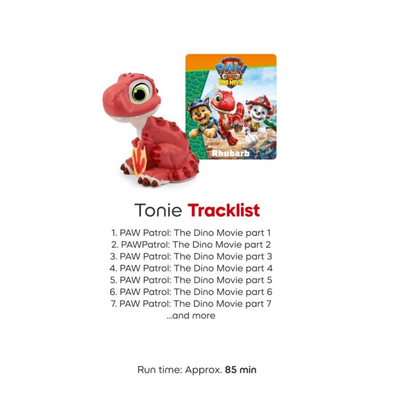 Figura de audio Tonies PAW Patrol: La película Dino – Rhubarb