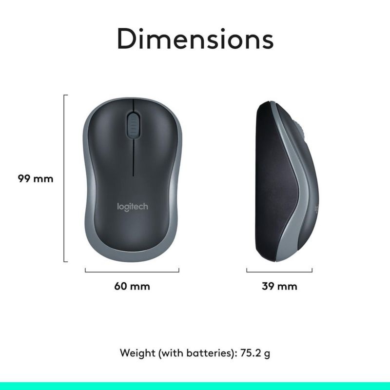 Combo inalámbrico de teclado y ratón Logitech MK270 (2 unidades)