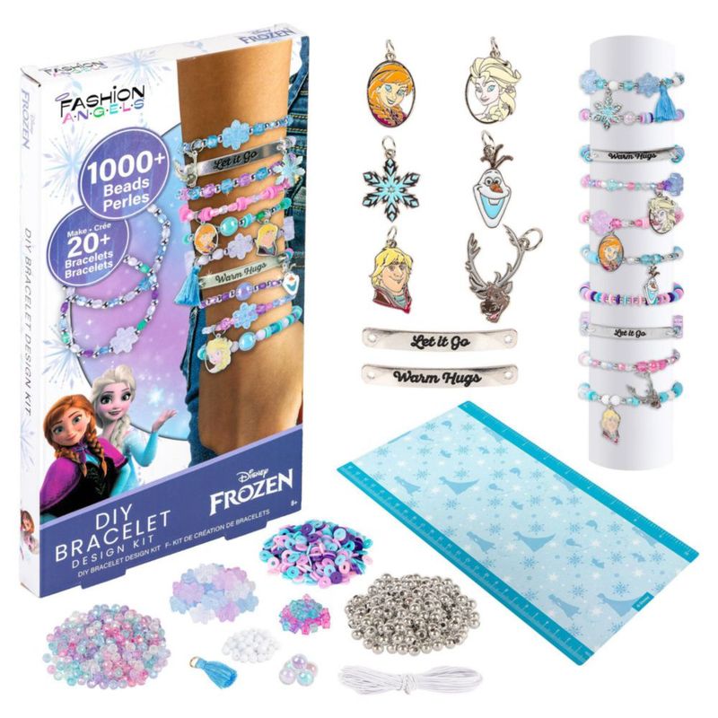 Kit de Pulseras Fashion Angels Disney Frozen - Más de 20 Diseños