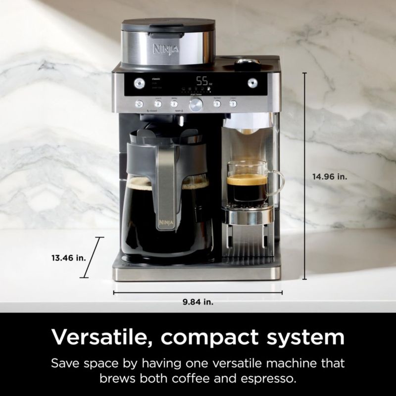 Cafetera Ninja DualBrew Prestige CFN801