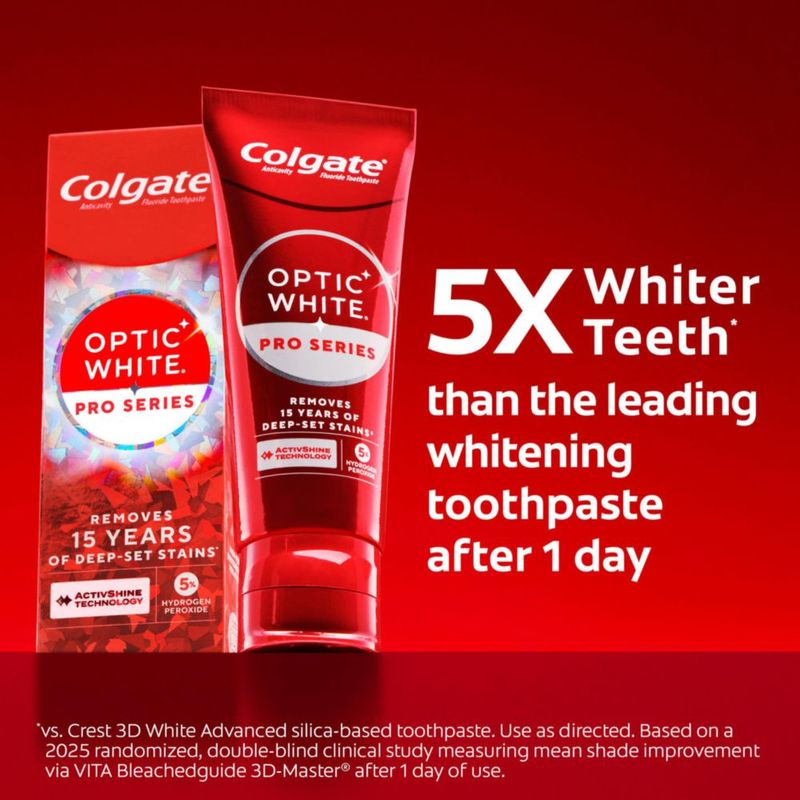 Pasta dental Colgate Optic White 85 g Renovación del esmalte
