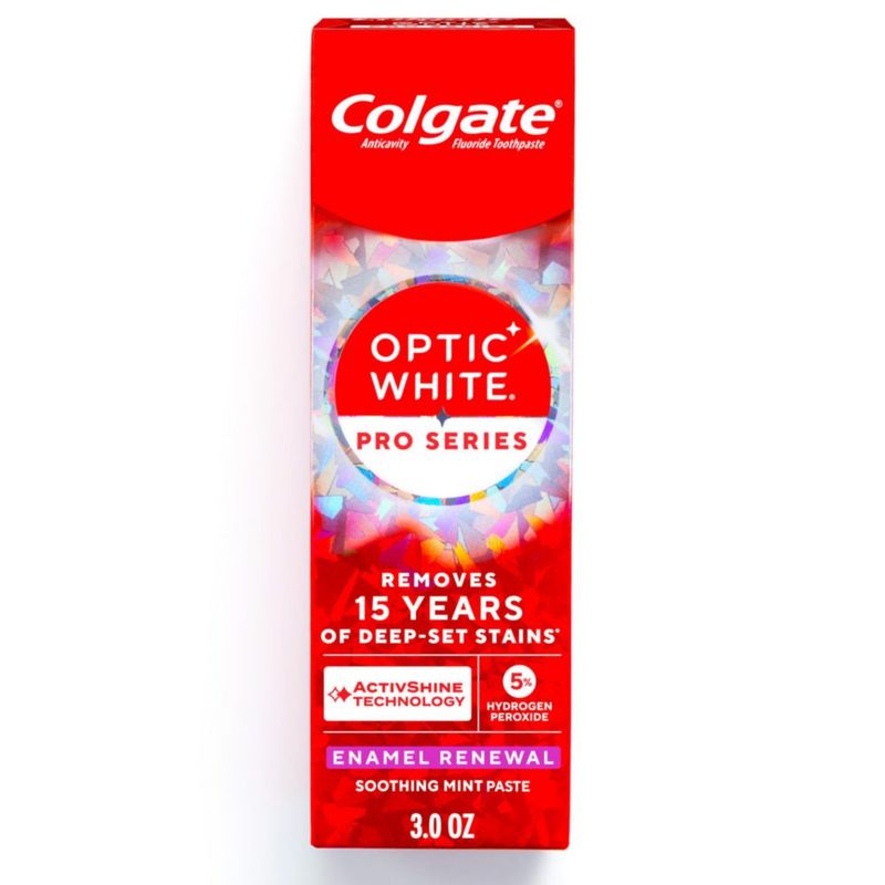 Pasta dental Colgate Optic White 85 g Renovación del esmalte