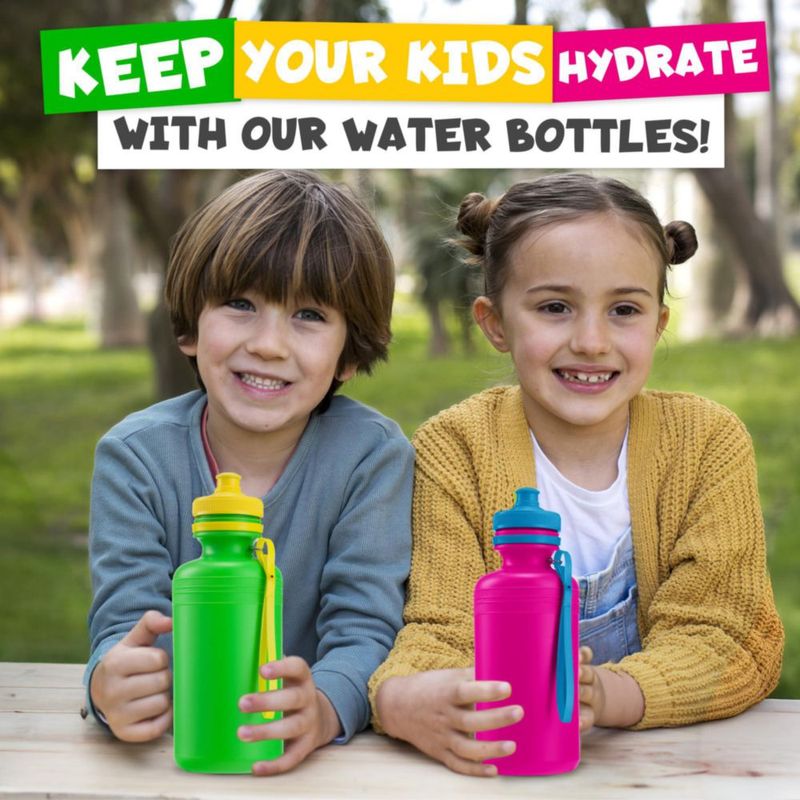 Botellas Bedwina 537 ml Pack de 72 reutilizables para niños