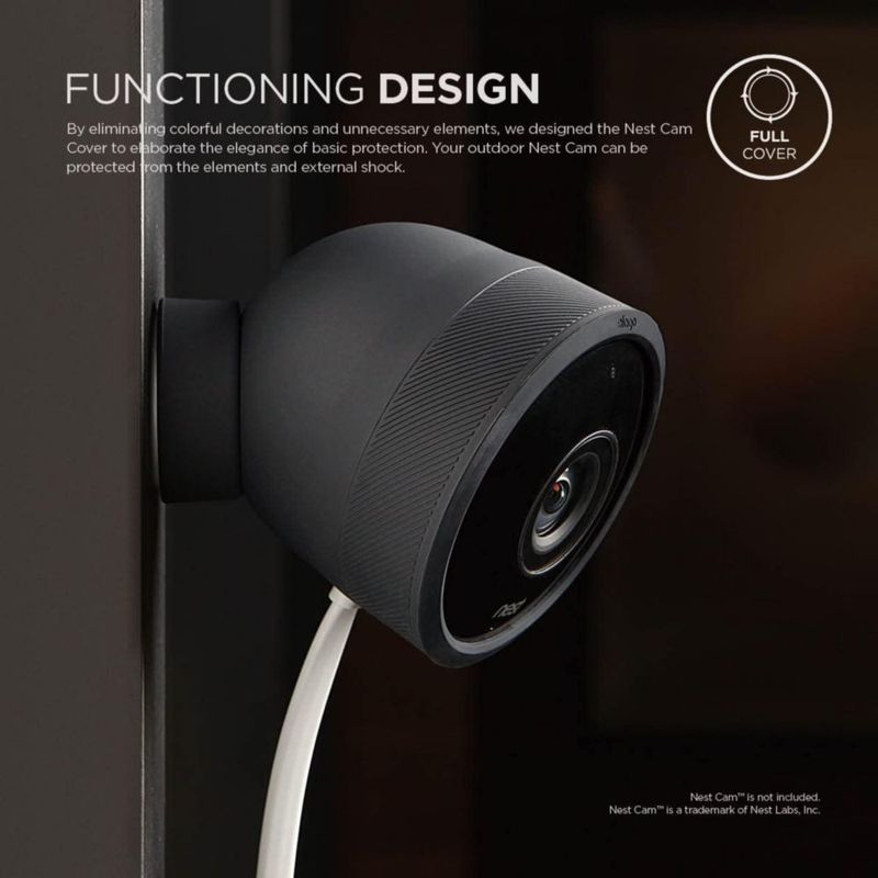 Cubierta de silicona elago para Nest Cam Outdoor