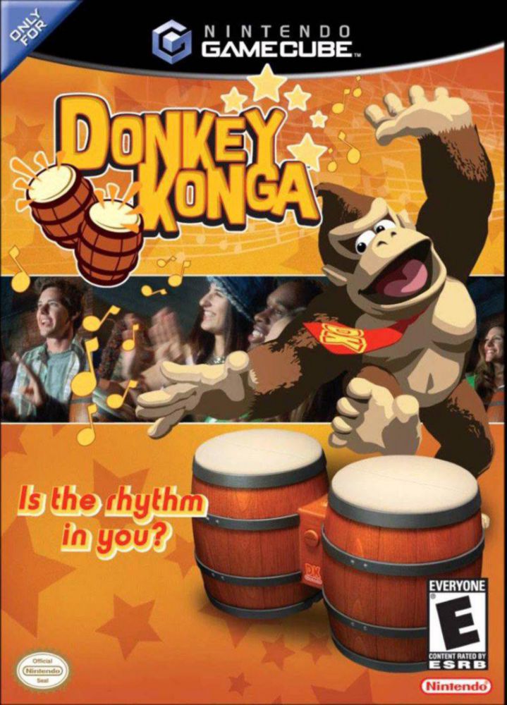 Videojuego Nintendo Donkey Konga para GameCube – Nuevo