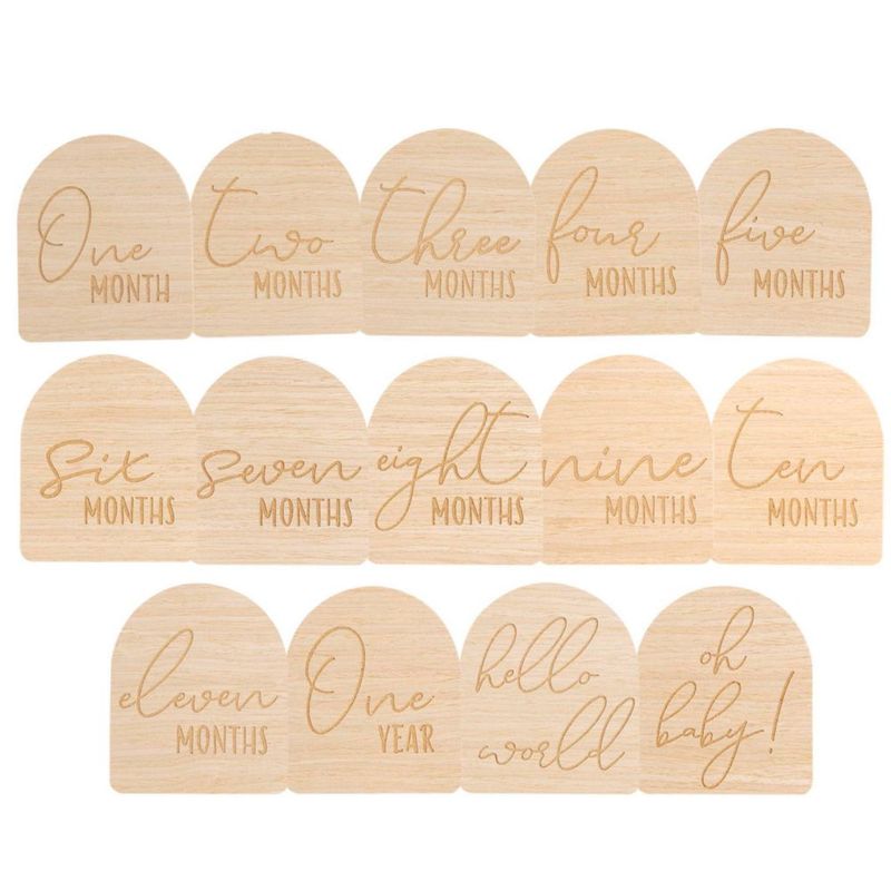 Set de 7 marcadores neutrales de género Pearhead para hitos