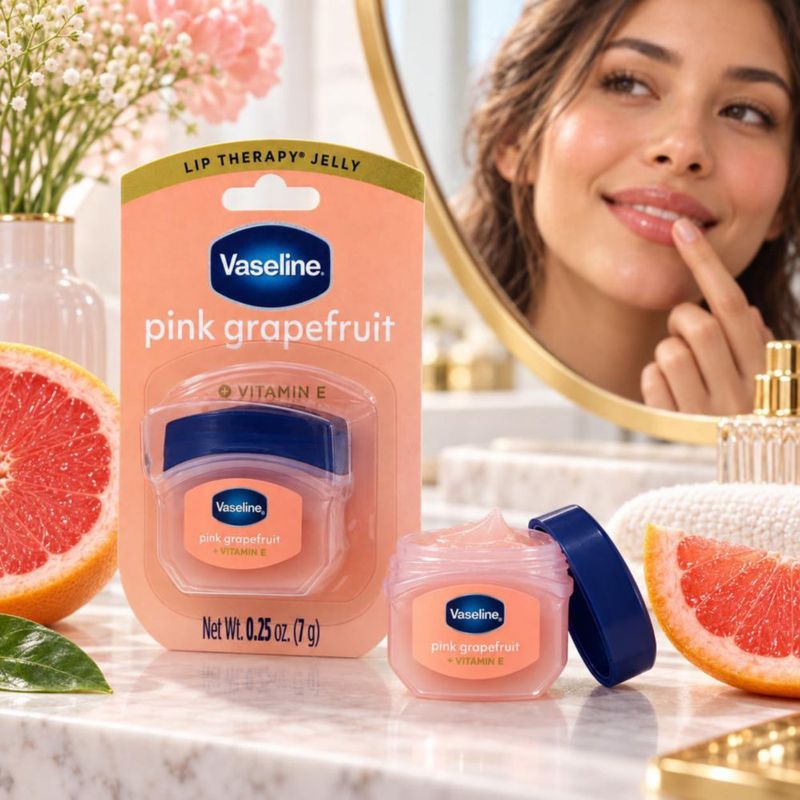 Bálsamo Labial Vaseline Pomelo Rosa 4‑pack 7 g