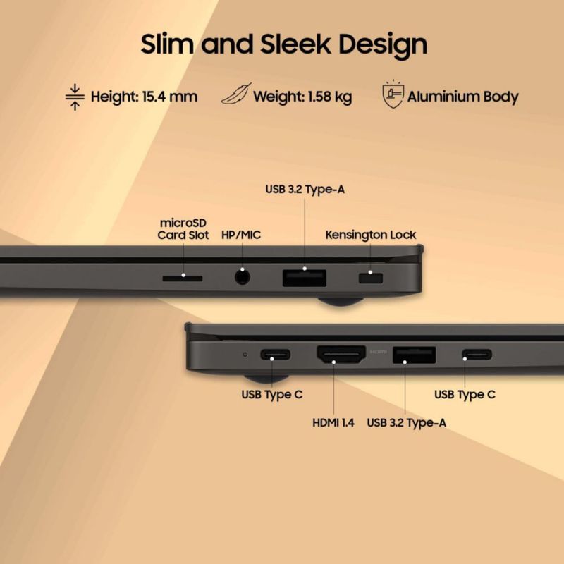 Portátil Samsung Galaxy Book3 NP754XFG 16 GB RAM 1 TB SSD