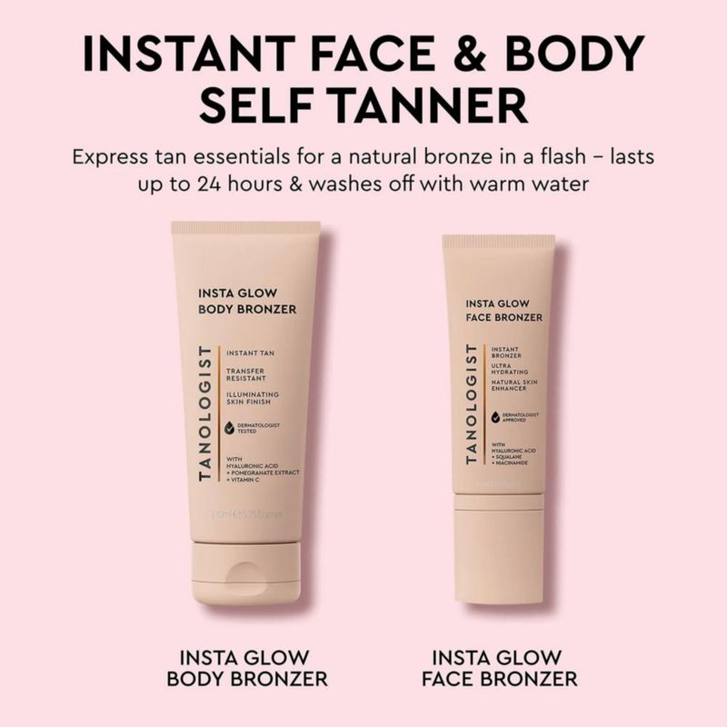 Set de Bronceador Facial Tanologist + Brocha Real Techniques