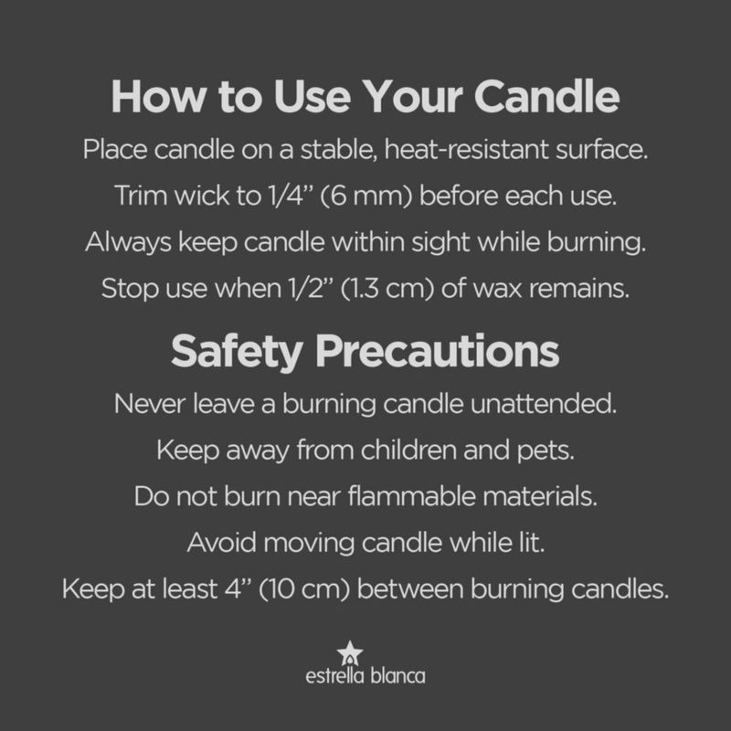 Juego de 3 velas Estrella Blanca 8 cm 15 cm 20 cm Naranja