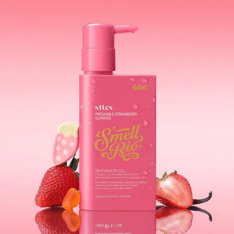 Aceite de Ducha Sttes 155 g Aroma a Gominolas de Fresa