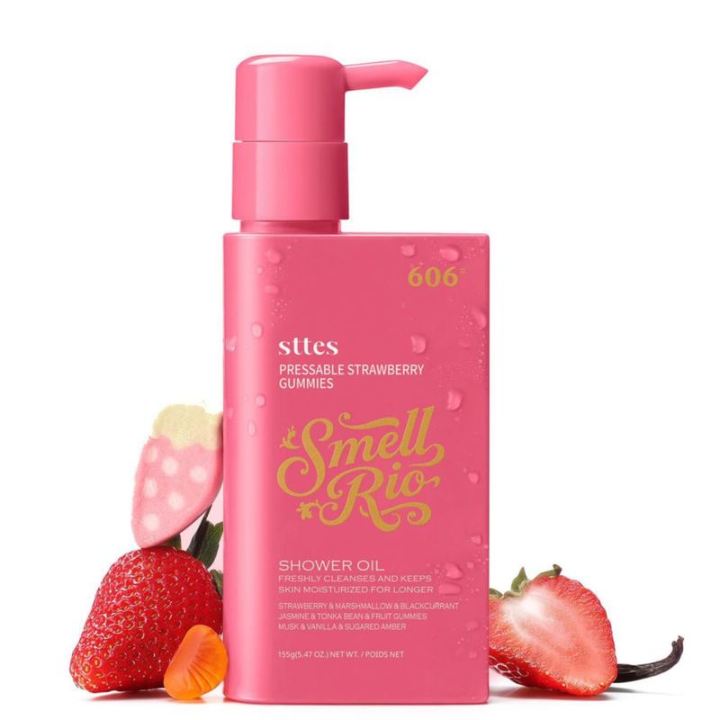 Aceite de Ducha Sttes 155 g Aroma a Gominolas de Fresa