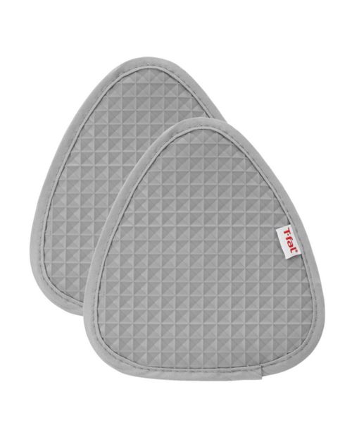 Manoplas T-Fal de silicona 525 °F gris – 2 unidades