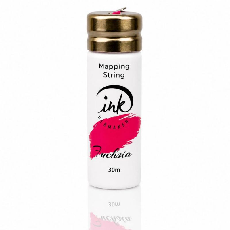 Cuerda de mapeo de cejas Ink Permanent 30 m fucsia