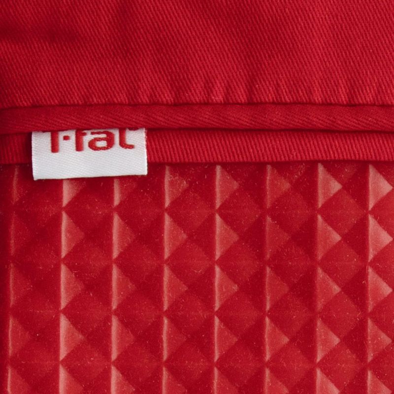 Juego de 4 piezas T-Fal: guantes de horno y agarraderas de silicona resistentes al calor 525 °F