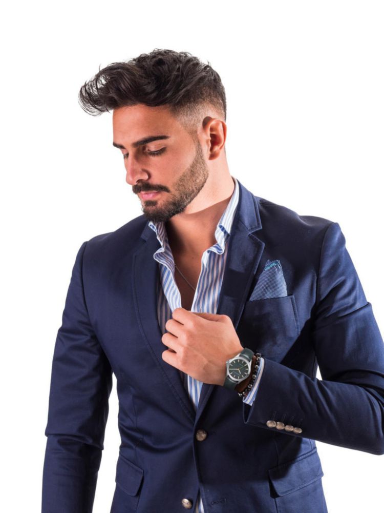 Reloj Perry Ellis Solar 41 mm de Cuero Vegano Verde