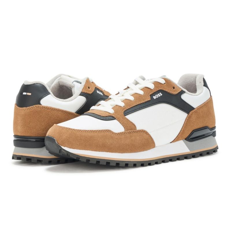 Zapatillas BOSS Parkour Runn Camel/Blanco Hueso 13