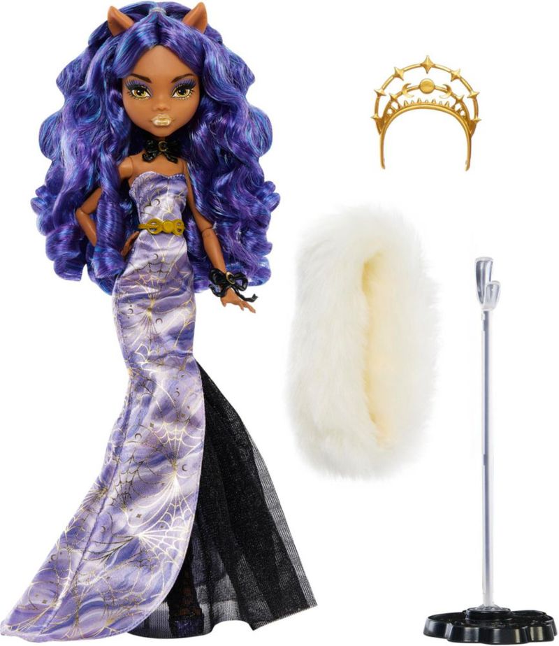 Edición de coleccionista de Doll Monster High Clawdeen Wolf Howliday