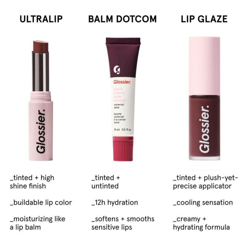 Bálsamo Labial Glossier Ultralip Pony 3 g Alto Brillo