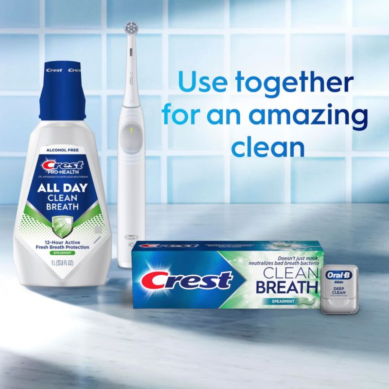 Pasta de dientes Crest Clean Breath de menta verde 71 g