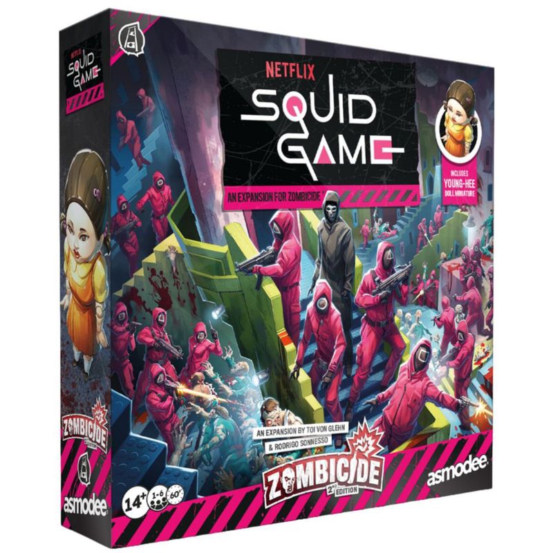 Juego de mesa Asmodee Zombicide – Expansión Squid Game