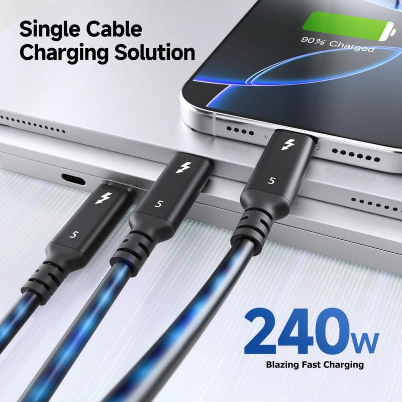 Cable Thunderbolt 5 Cable Matters de 15 m 80 Gbps