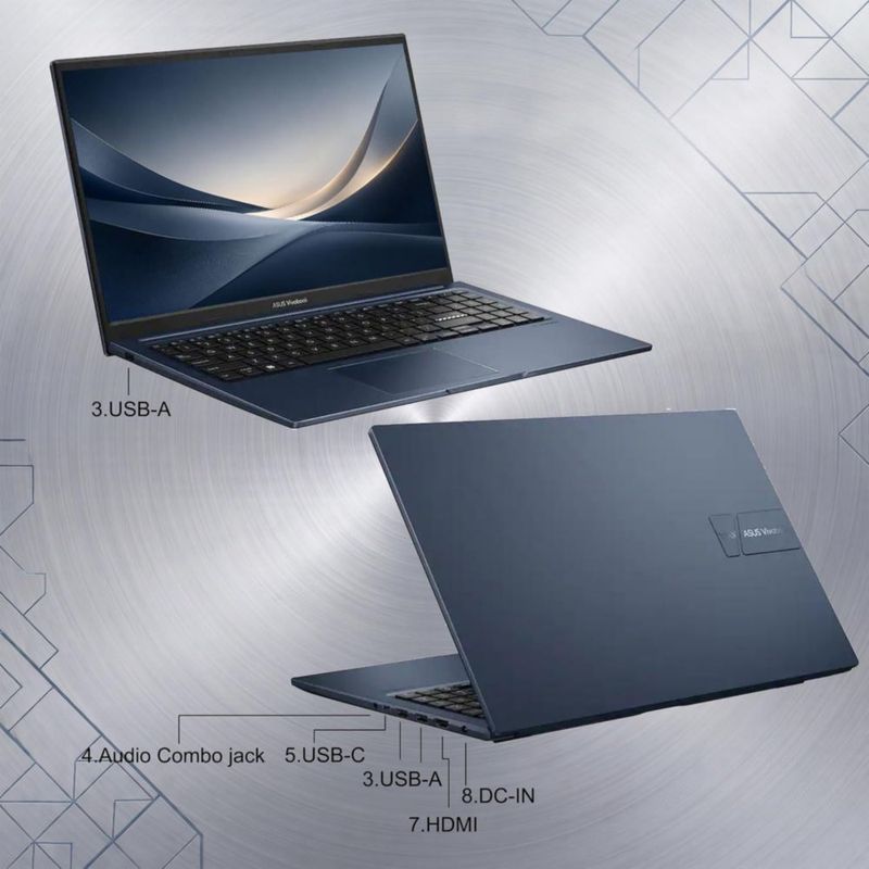 Portátil ASUS Vivobook 15.6" Core i3 16 GB 512 GB SSD