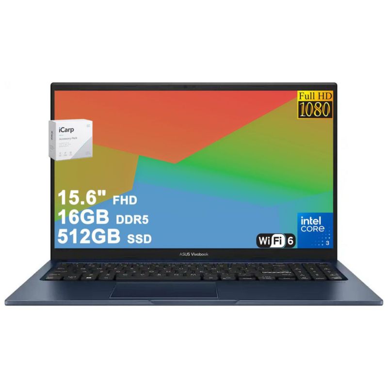Portátil ASUS Vivobook 15.6" Core i3 16 GB 512 GB SSD