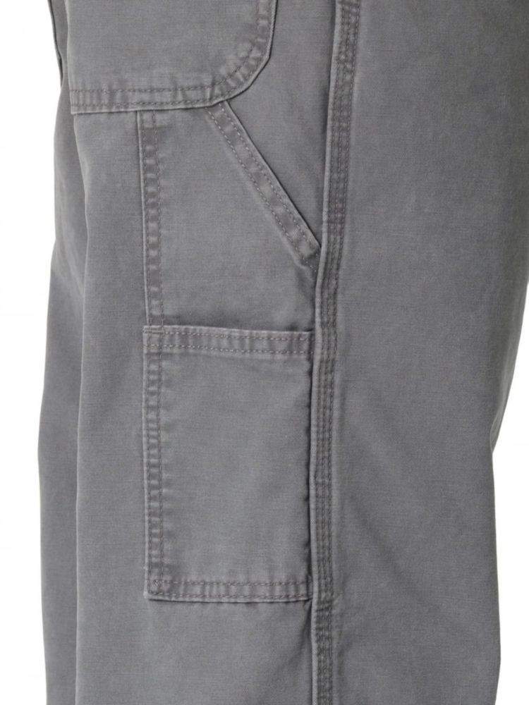 Jeans de Carpintero Wrangler 34W x 30L Gris Roca