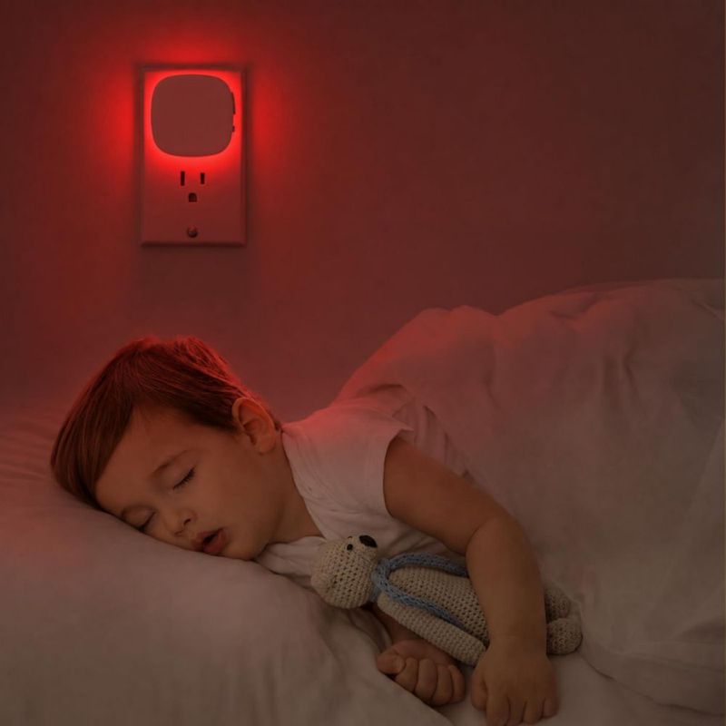 Luz nocturna LED AUVON Pack de 4 con sensor de movimiento 110 V