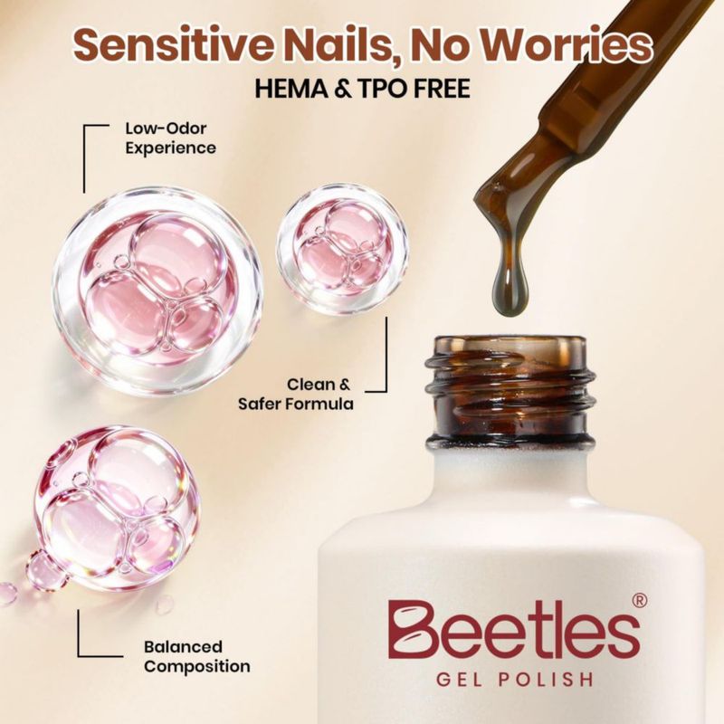 Gel Constructor Beetles 15 ml Marrón (Libre de HEMA y TPO)
