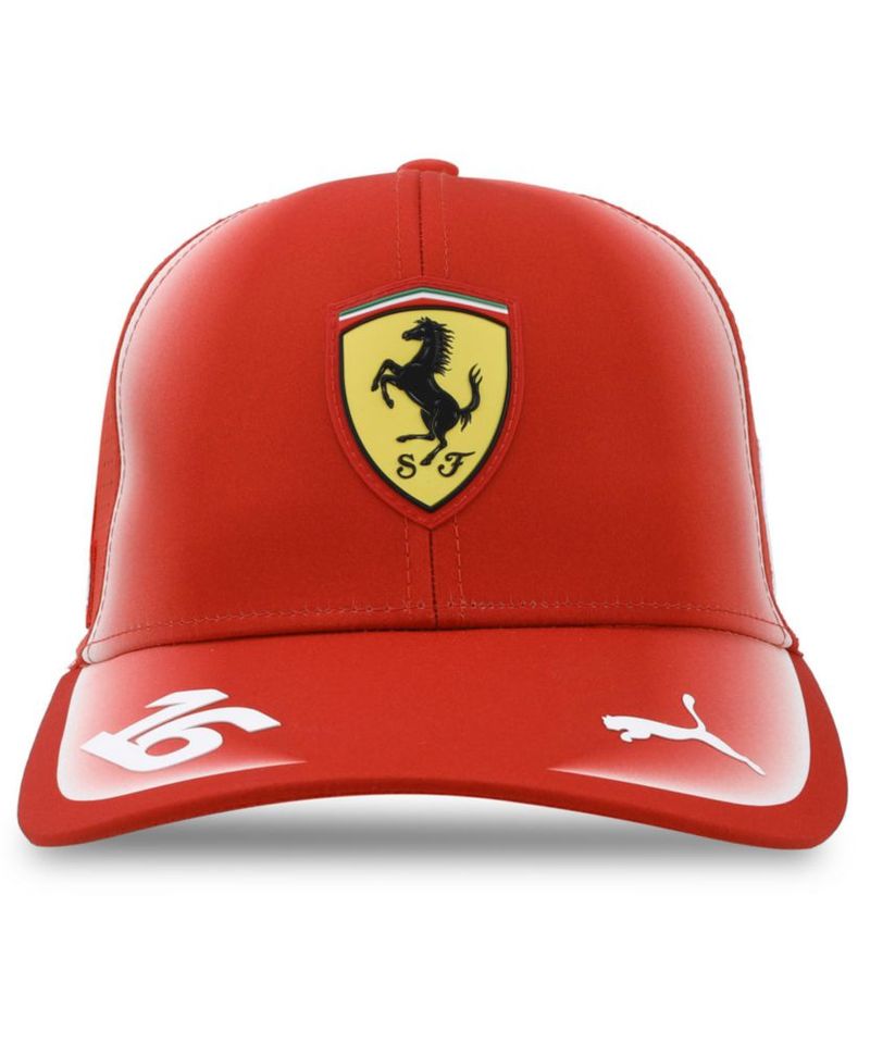 Gorra PUMA Scuderia Ferrari F1 Charles Leclerc Roja