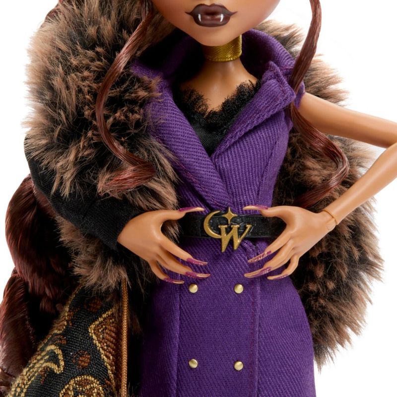 Muñeca Monster High Clawdeen Wolf Casa de Wolf Coleccionable