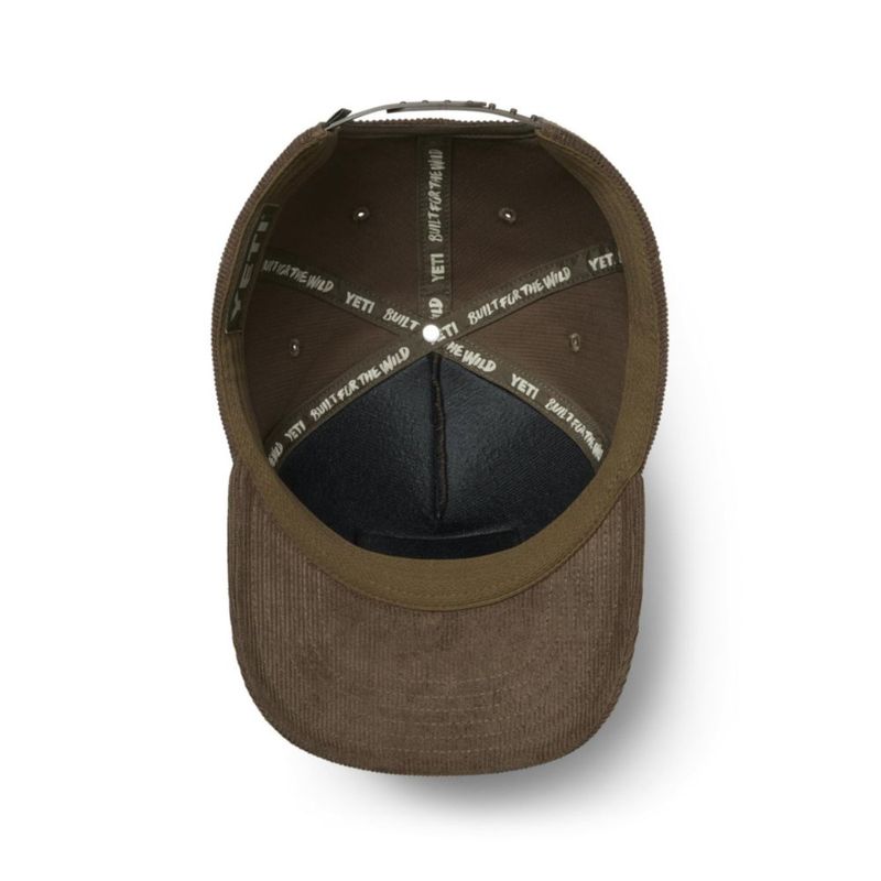 GORRA YETI Mid Pro de Pana Snapback Marrón