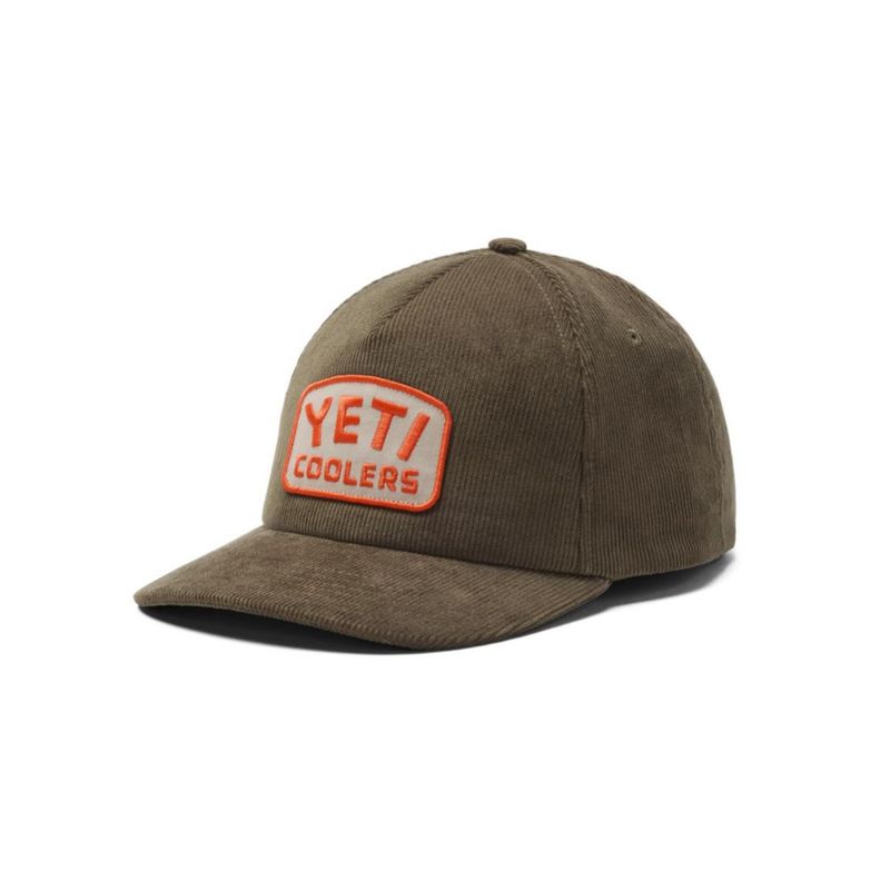 GORRA YETI Mid Pro de Pana Snapback Marrón
