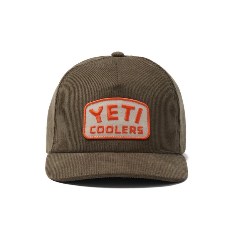 GORRA YETI Mid Pro de Pana Snapback Marrón