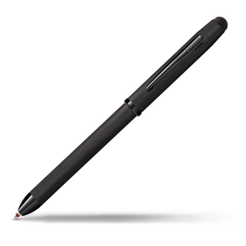 Bolígrafo Cross Tech3+ 3 en 1 con stylus punta media tinta negra