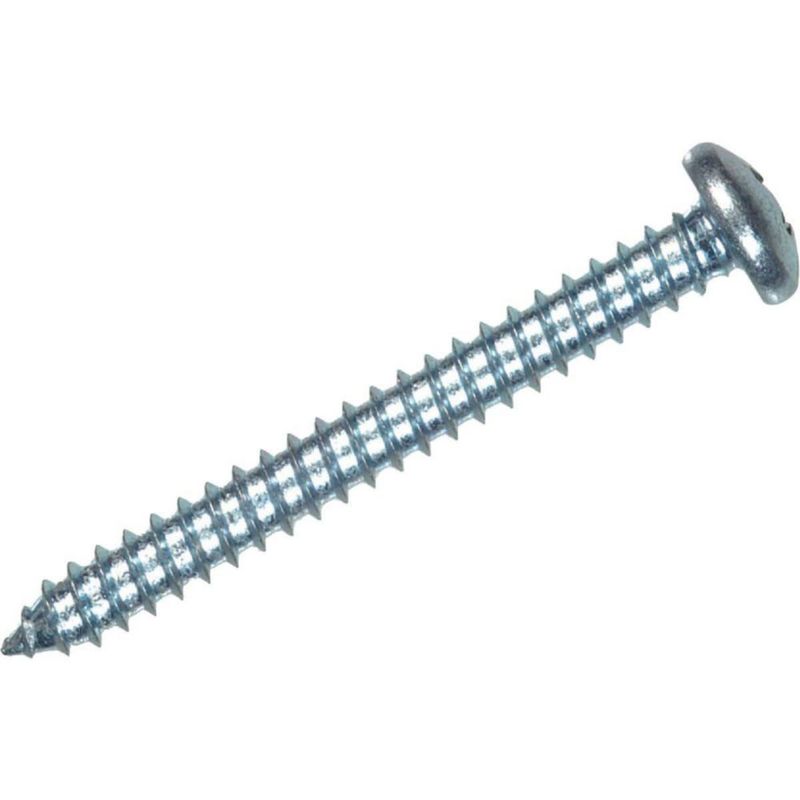 Tornillos Hillman 15 cm x 1/2" Phillips zincados paquete de 100