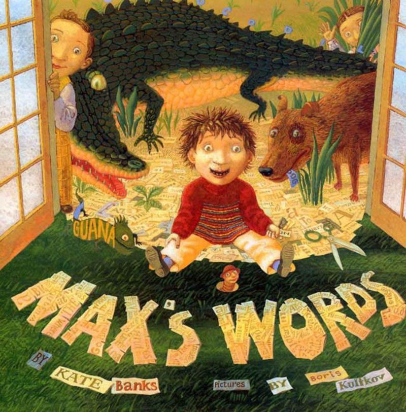 Libro "Max's Words" (Las palabras de Max) de Farrar Straus and Giroux