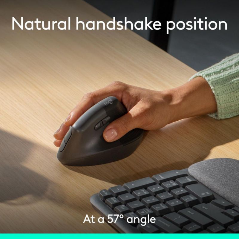 Combo Teclado y Mouse Logitech Wave Keys Lift Inalámbrico