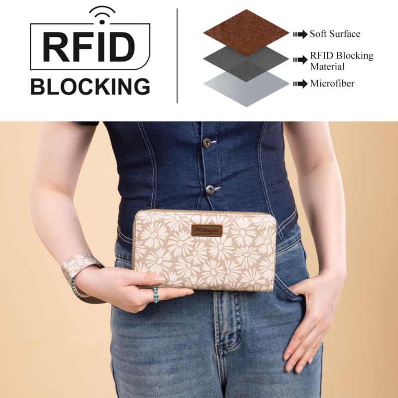 Cartera Wrangler Daisy Grande 21 cm × 12 cm