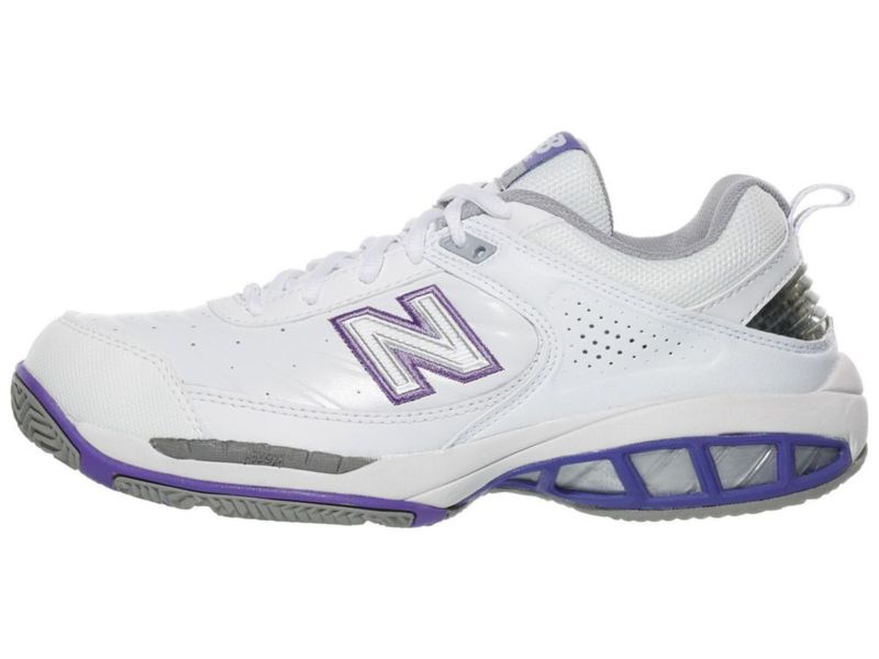 Zapatilla de tenis New Balance 806 V1 blanca talla 8W EE. UU.