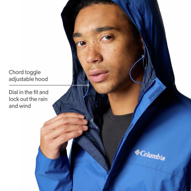 Chaqueta Columbia Watertight II Azul Montaña Talla S