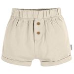 Pantaloncitos Gerber 12 meses gris/beige/rayado – Pack de 3