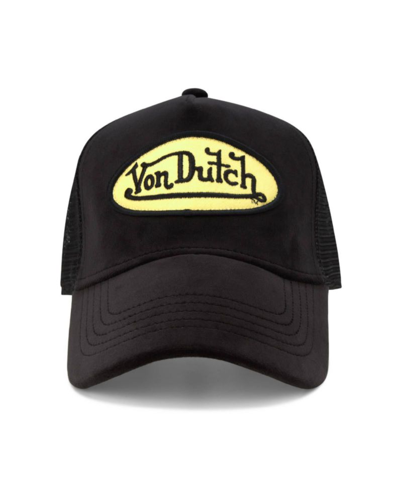 Gorra Trucker de Terciopelo Snapback Unisex Von Dutch