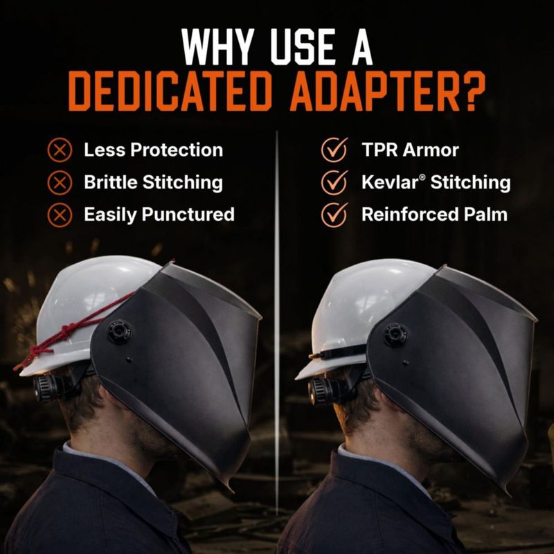 Adaptador de Casco de Seguridad Hobart para Cascos Inventor Creator y Pillar