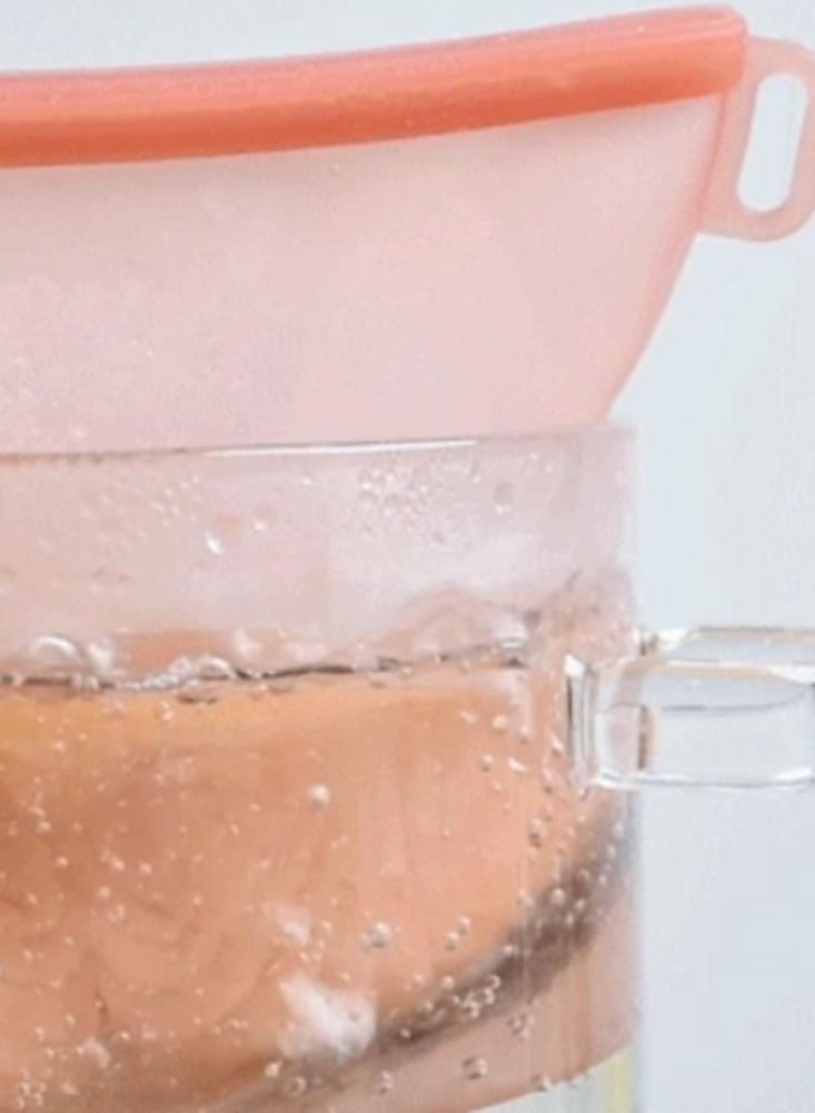Bolsas de Almacenamiento de Alimentos CuLiDing 4 Unidades a Prueba de Fugas Transparentes