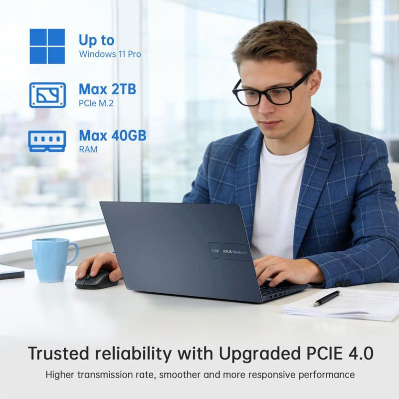 Portátil ASUS Vivobook 14 Core i5 120U 8 GB 512 GB SSD Windows 11
