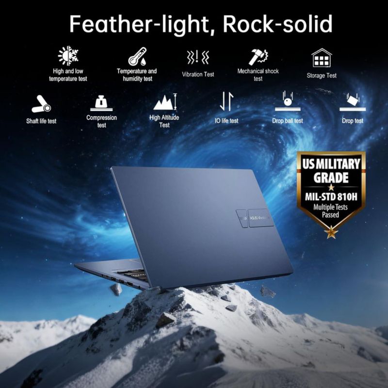 Portátil ASUS Vivobook 14 Core i5 120U 8 GB 512 GB SSD Windows 11